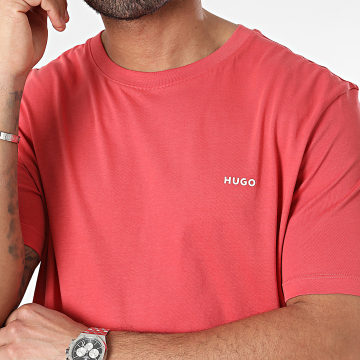HUGO - Tee Shirt Dero222 50466158 Rouge Brique
