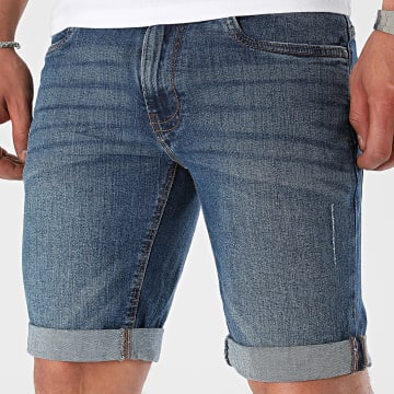 Indicode Jeans - Pantaloncini Kaden Jean 70-100 Raw Blue