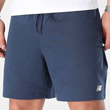 New Balance - MS41520 Pantalones cortos de jogging azul marino