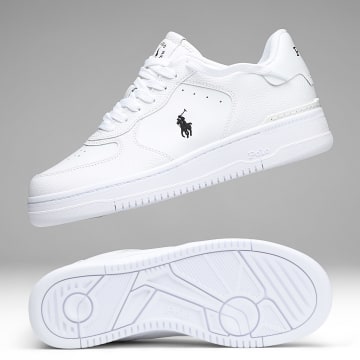 Polo Ralph Lauren - Baskets Masters Court White Black