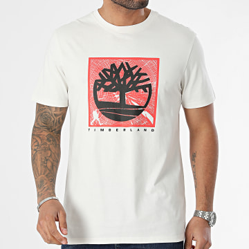 Timberland - Tee Shirt Sleeve Front Grap A5UDB Beige