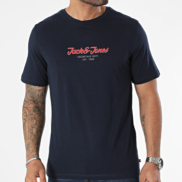 Jack And Jones - Camiseta Henry Navy