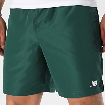 New Balance - MS41501 Pantaloncini da jogging verde scuro
