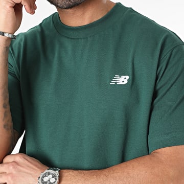 New Balance - Camiseta MT41502 Verde oscuro