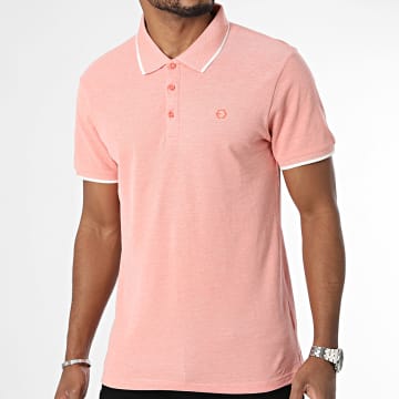 Tiffosi - Polo Manches Courtes Theo 10054107 Rose Chiné