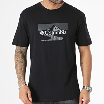 Columbia - Tee Shirt Path Lake 1934814 Noir