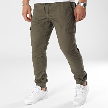 Indicode Jeans - Levi 58-516 Pantalones Cargo Caqui Verde