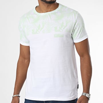 La Maison Blaggio - Camiseta blanca verde claro