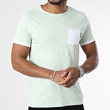La Maison Blaggio - Camiseta de bolsillo verde claro