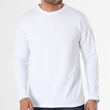 Uniplay - Camiseta blanca de manga larga