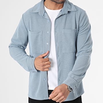 Uniplay - Camisa azul de manga larga