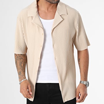 Uniplay - Chemise Manches Courtes Beige