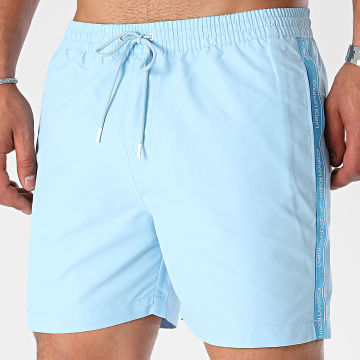 Calvin Klein - Pantalón corto con cordón 0955 Azul claro