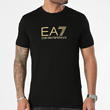 EA7 Emporio Armani - Camiseta 3DPT08-PJM9Z Negro Oro