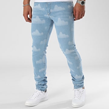 Ikao - Jeans skinny in denim blu