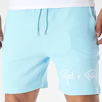 Project X Paris - T224011 Pantalones cortos de jogging azul claro
