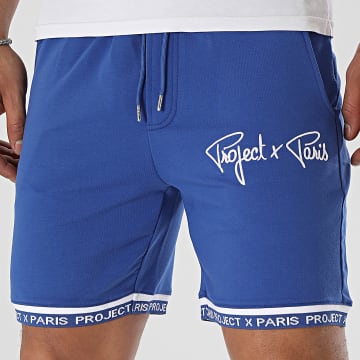 Project X Paris - Pantaloncini da jogging 2340019 Blu Reale Bianco