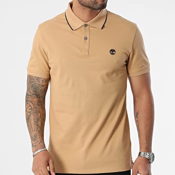 Timberland - Polo Manches Courtes A26NF Beige