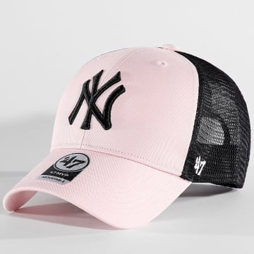 '47 Brand - Casquette Trucker MVP New York Yankees Rose Noir