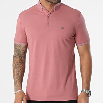 Classic Series - Polo Manches Courtes Slim Rose