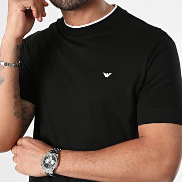 Emporio Armani - Camiseta 3D1T73-1JPZZ Negro
