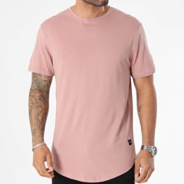 Only And Sons - Oversize Matt Longy Tee Rosa