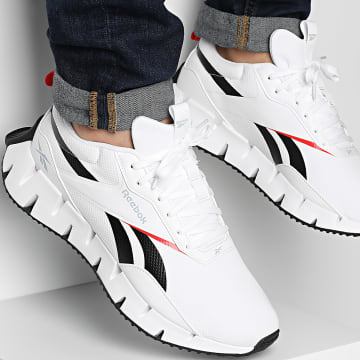 Reebok - Zig Dynamica Str Sneakers 100074907 Footwear White Dynamic Red Pale Blue