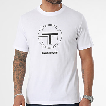Sergio Tacchini - Tee Shirt Libero 40519 Blanc