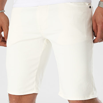 Blend - Pantaloncini di jeans 20716435 Bianco