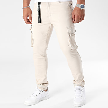 Project X Paris - Pantalon Cargo 1990006 Beige