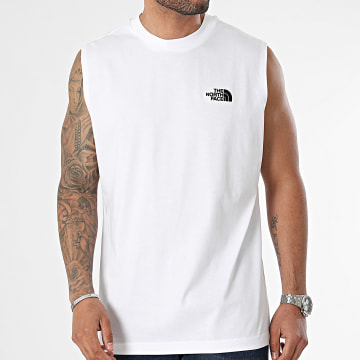 The North Face - Débardeur Simple Dome Tank A87F9 Blanc