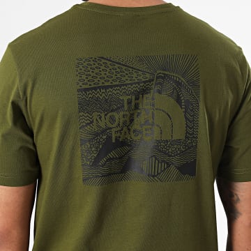 The North Face - Redbox Celebration Tee Shirt A87NV Verde Khaki