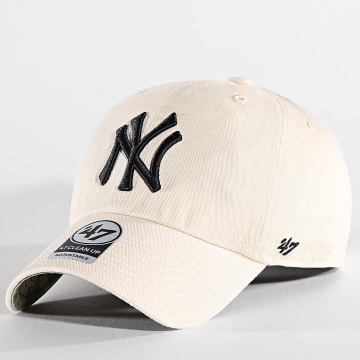'47 Brand - Casquette Clean Up New York Yankees Beige