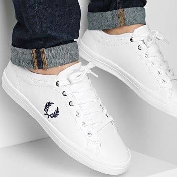 Fred Perry - Baseline Leather B7311 Zapatillas blancas