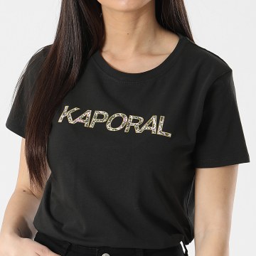 Kaporal - Maglietta da donna FANJOW11 Nero