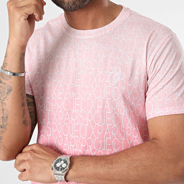 Project X Paris - Camiseta 2410093 Rosa Naranja Degradado