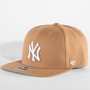 '47 Brand - MVP DP New York Yankees Cappello snapback in cammello