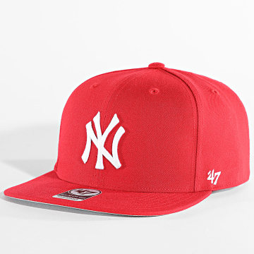 '47 Brand - New York Yankees MVP DP Snapback Cap Rojo