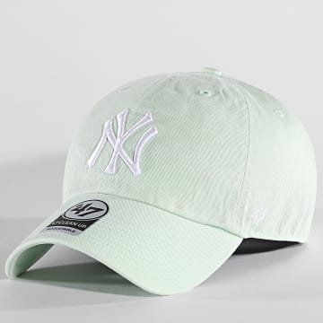 '47 Brand - Gorra Clean Up New York Yankees Verde claro