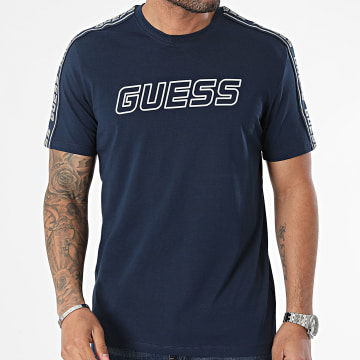 Guess - Tee Shirt Z4GI18-J1314 Bleu Marine