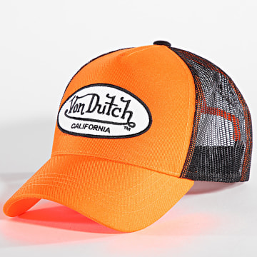 Von Dutch - Cappello Trucker Fresh Orange Fluo Black