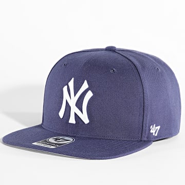'47 Brand - Casquette Snapback Captain New York Yankees Bleu Marine