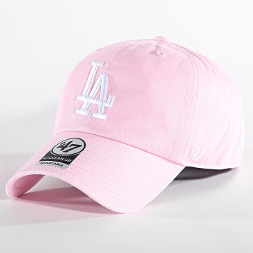 '47 Brand - Casquette Clean Up Los Angeles Dodgers Rose