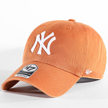 '47 Brand - Berretto New York Yankees Clean Up Arancione