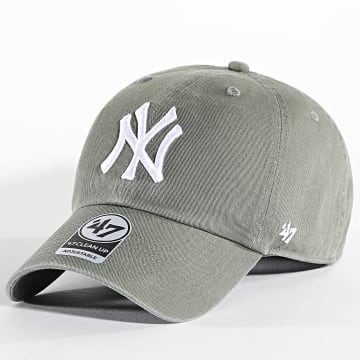'47 Brand - Casquette Clean Up New York Yankees Gris Anthracite