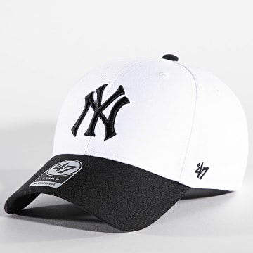 '47 Brand - Casquette New York Yankees Blanc Noir