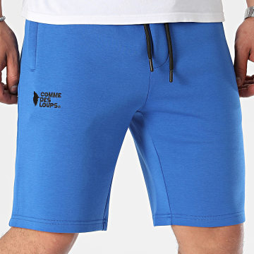 Comme Des Loups - Pantalones cortos Sweaty Jogging Azul Real