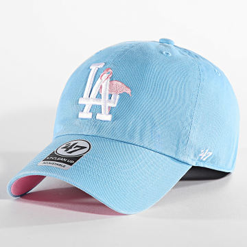 '47 Brand - Berretto azzurro Clean Up Los Angeles Dodgers