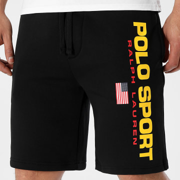 Polo Sport Ralph Lauren - Logo Sport Jogging Shorts Negro