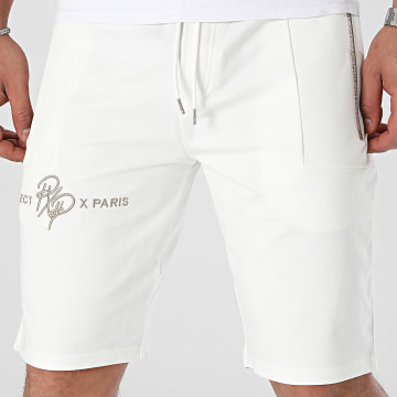 Project X Paris - Short Jogging 2240218 Blanc Beige